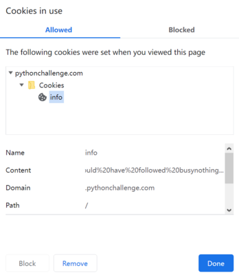 pythonchallenge-l17-cookie.png